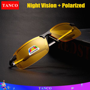 TANCO 036N ป้องกันแสงสะท้อน UV400แว่นกันแดดโพลาไรซ์แฟชั่นสำหรับผู้ชายแว่นตากันแดดโฟโตโครมิกเลนส์ HD