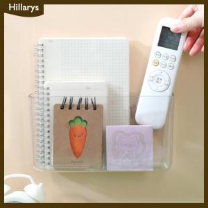 [Hillarys] Transparent Wall Storage Box Wall-mounted No Punch Bedside Racks Home Key Cosmetic Hanging Wall Mounted Organizer Storage Box