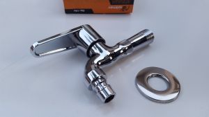 Keran Air Stenlis Crome Kilap 1/2 Inch