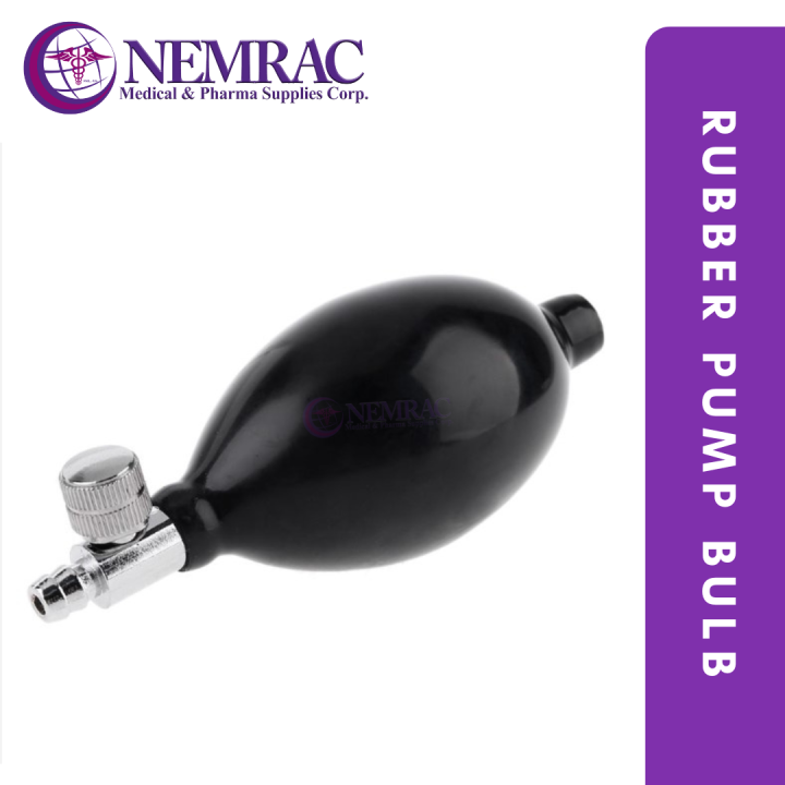Nemrac Medica Blood Pressure Latex Bulb With Air Release Valve