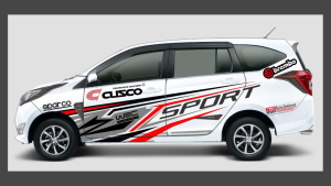 Sticker Cutting mobil Avanza Xenia Ertiga Livina Mobilio Fortuner Pajero sport HRV CRV All type