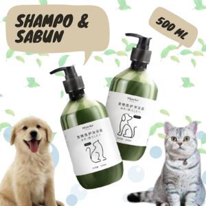 V.TOP Shampoo Conditioner 2in1 500ml/Anti Jamur/Anti Kutu Khusus Anjing Kucing Wangi Harum Kualitas Terbaik Shampo Anjing