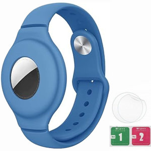 กำไล Airtag สำหรับเด็ก – 1 ชิ้น สายรัดข้อมือซิลิโคนป้องกันการสูญหาย เคส Airtag ซ่อนสำหรับเด็กทารก สายรัดข้อมือ GPS ติดตามสำหรับเด็ก