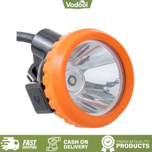 [VSC] Waterproof Safety Mining Light Rechargeable Anti-Explosion Mining Headlamp Underground Head Flashlight for Underground Work Outdoor Activities