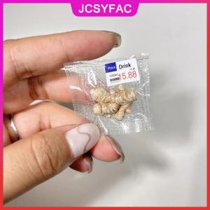 JCSYFAC Mini Simulated Chân Không Đóng Gói Rau Trái Cây Hải Sản 1PC Dollhouse Quy Mô 112 Thực Phẩm Trang Trí Nội Thất Phụ Kiện Cho Mini Nhà Bếp