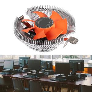 แกนเซรามิกพัดลมพัดลมคอมพิวเตอร์คอมพิวเตอร์เดสก์ท็อปสำหรับ CPU QZ100สำหรับ LGA 775หรือ LGA 1150 /1156 /1155 LGA1366