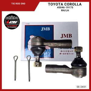 2PCS/SET Toyota Corolla TIE ROD END RH/LH SE-2651 45046-19175 JMB