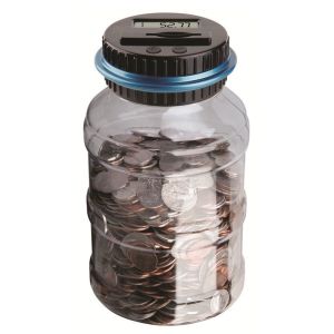 Cute Tabung Budak Piggy Bank Capacity Large Transparent Coin Bank malaysia Syiling Clear Digital Piggy Bank Coin Savings LCD Counting