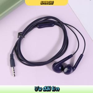SHNGki U19 Bề Mặt Mịn Tai Nghe Có Dây Siêu Bass 3.5Mm Tai Nghe Với Được Xây Dựng Trong Mic Tay Tiếng Ồn Hủy Bỏ Earbuds Âm Nhạc Tai Nghe