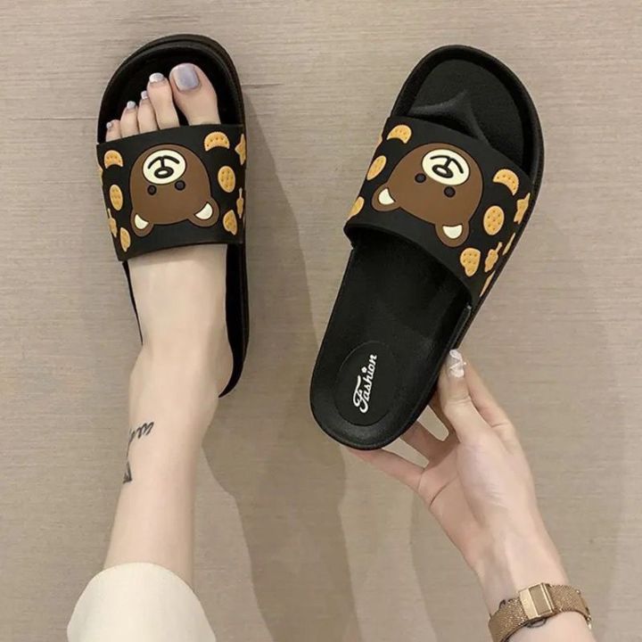 House Slippers Summer Indoor Non-slip Home Bathing Cute Summer Slipper G109