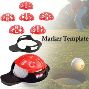 SERAPHYXO Template Drawing Golf Line Drawer 6 in 1 Alignment Marks Golf Balls Scriber Golf Accessories Marker Gadget Golfs Balls Line Marker Outdoor Sports