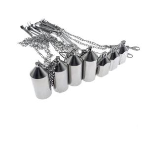 QSWTITAN Pull Hook Skin Retractor Self-service with chain Bone Retractors Veterinary Instruments