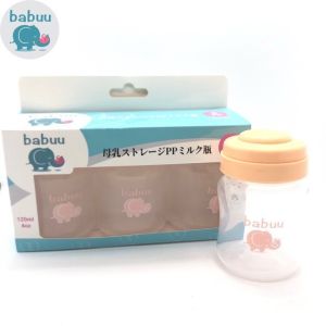 Bộ 3 hộp đựng sữa babuu/jubon 120ml/150ml cho mẹ và bé