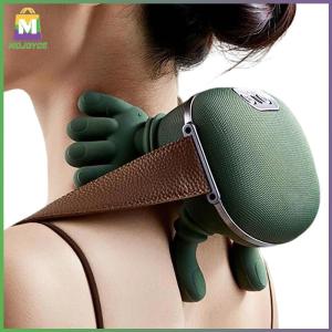 Rechargeable Wireless Electric Deep Tissue 4D Kneading Massager Human Hand Design Neck and Shoulder Massger for Men Women Gifts