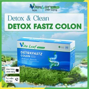 Detoxfastz colon Vita Leaf bcalivinghcm thực phẩm bổ sung enzyme và vitamin chất dinh dưỡng