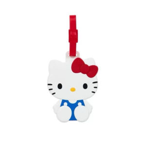 Cute Travel Luggage Tag Waterproof Plastic Name Address List Contact Information Card 3D Cartoon Label Keychain Tag