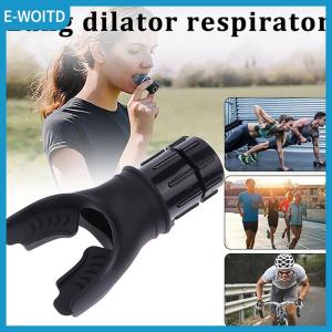 【E-WOITD】 Breathing Trainer Lung Respirator Fitness Equipment Respiratory Silicone High Altitude Training Outdoor Expiratory Exercise Tool