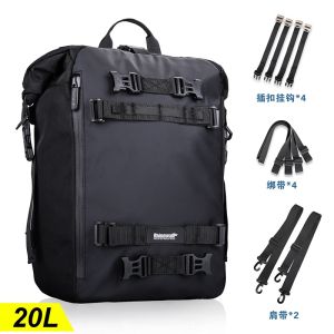 Multifunctional Motorcycle Bag Motorcycle Tail Bag Rear Seat Bag Combined Luggage Bag Motorbike Hanging Bag