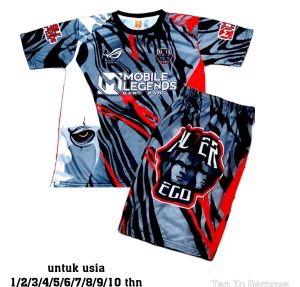 Setelan Baju Gaming Free fire Motif EVOS ROAR Anak Laki Laki Setelan Angel FF Anak Laki Laki KarakterAngel FF Baju Gaming Free Fire Anak Laki Laki Umur Usia 1 2 3 4 5 6 7 8 9 0 Tahun-TUBSCLOTHING1152041022