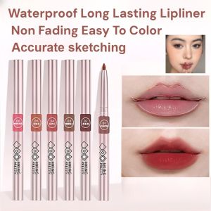 💄 Precision Lip Liner/Long Lasting Waterproof/Matte Finish/Easy Shaping For Fuller Lips/Smudge-proof Outline/Soft Texture For Smooth Application HFH One Swipe Plumping Non-Stick Finish Lip Sculpting Lip Liner Pen