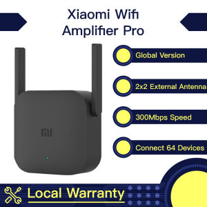 [Ready Stock] Original Xiaomi Wifi Pro R03 300M 2.4G WiFi Extender Repeater Pro Amplifier with 2 Antenna Mijia Range Extender Stable Network AC1200