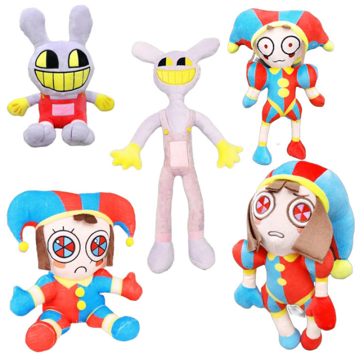 The Amazing Digital Circus Toy and Jax Plush,Pomni Plushies Toy for Gift  Doll