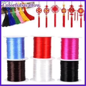 Colorfulswallow Mạnh mẽ co giãn đàn hồi beading chủ đề dây Chuỗi Vòng Đeo tay đối với trang sức DIY 1 mét