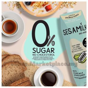 Unsweetened SESAMILK (White Sesame Milk 1L) / Susu Bijan / 芝麻牛奶