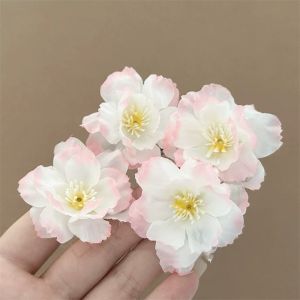 Hoa mưa rơiKẹp tóc hoa bướm cổKẹp ren uốn Trung Quốc mới Phụ kiện Hanfu CheongsamPhụ Kiện Tóc Nữ Phụ Kiện Tóc Nữ