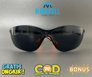 KACAMATA SAFETY HITAM / SMOKE GOSAVE