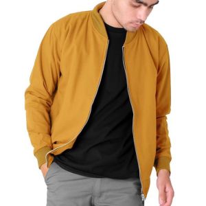 Jaket bomber kanvas premium - Jaket bomber pria - Bomber pria kanvas