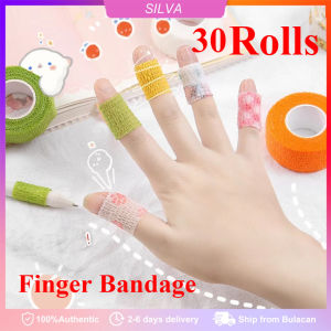 30Rolls Finger Tape for Writing Anti-wear and Callus Protection Finger Self-adhesive Bandage Wound Dressing Sports Elastic Tape
