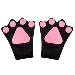 Animal Claws Gloves for Kid Adult Cosplay Cartoon Kitten Claws Gloves Kitten Gloves Costume Halloween Cosplay Accessory