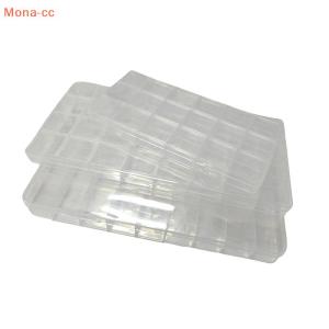 【Special price】🔥CC 1ชิ้นกล่องใส่เครื่องประดับต่างหูลูกปัดแบบสกรูเคสแบบตะแกรง18 32 36ช่องพลาสติกใสสำหรับจัดเก็บและจัดระเบียบ