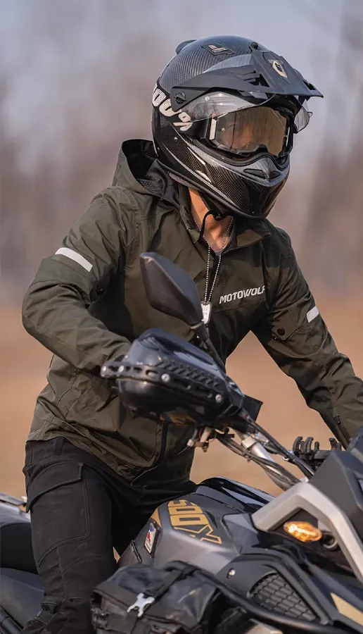 Motowolf Breathable Riding Jacket #0502 Windproof & Waterproof, Riding Gear  Protection - Original( motorcycle accessories ) | Lazada PH
