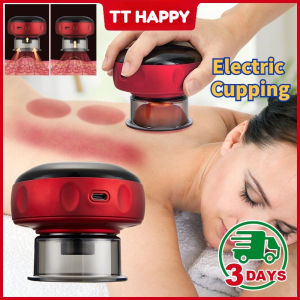 電動刮痧拔罐 Intellegent Breathing Electric Cupping Massage Body Cups Anti-Cellulite Therapy Massager for Body Electric Guasha Scraping Therapy Massager for Body Scraping Fat Burning Slimming