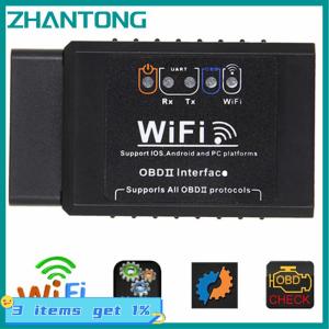 ZHANTONG ELM327 WIFI OBDII Auto Car Diagnostic Scanner Scan Tool for IOS Android New