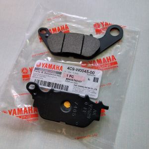 ผ้าเบรคหน้า ผ้าดิสเบรคหน้า YAMAHA SPARK135 MIO-125 FINO SPARK-NANO X1R TTX [ 4C9-W0045-00 ] ผ้าเบรค 100%