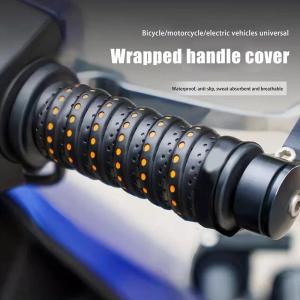 Motorcycle Handlebar Tape Road Bike Bar Tape PU Bike Handlebar Tape Soft Anti-Vibration Tape Durable Protection straps