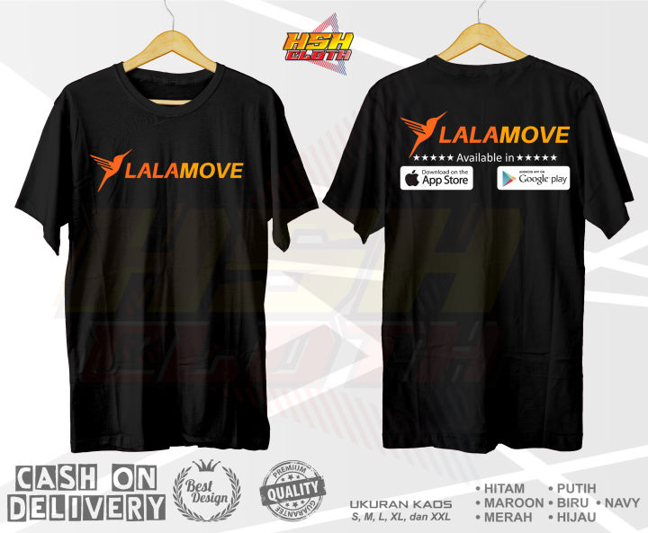 Kaos LALAMOVE V3 EKSPEDISI PERUSAHAAN Bisa Custom - HSHCloth