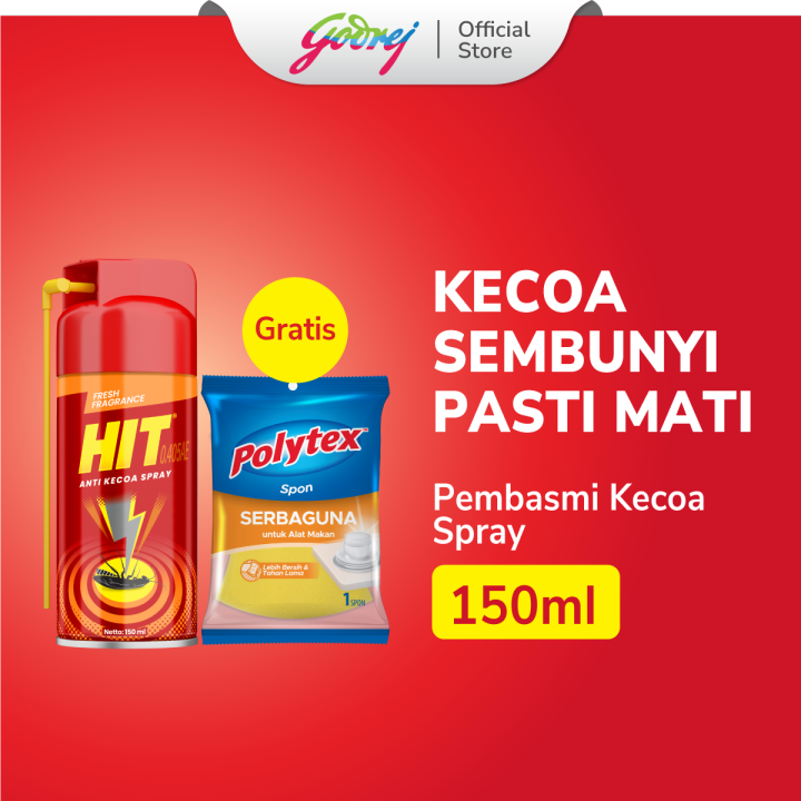 HIT Anti Kecoa Spray 150ml - Pembasmi Kecoa Semprot