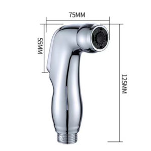 Stainless Steel Toilet Spray Gun Set Pressurized Water Gun Machine Cleaning Toilet Washer Nozzle