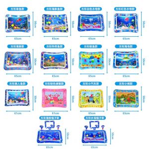 Inflatable Water Bed for Baby - Ice Pad Sleeping Mat & Climbing Mat for Girls - Perfect for Playtime and Sleep
