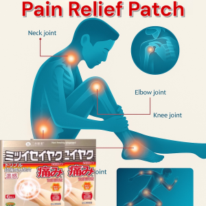 Pain Relief Patch for Gout Arthritis Best for Knee Back Joint Muscle Discomfort Herbal Warming Patches with Natural Ingredients Long-Lasting Pain Relief