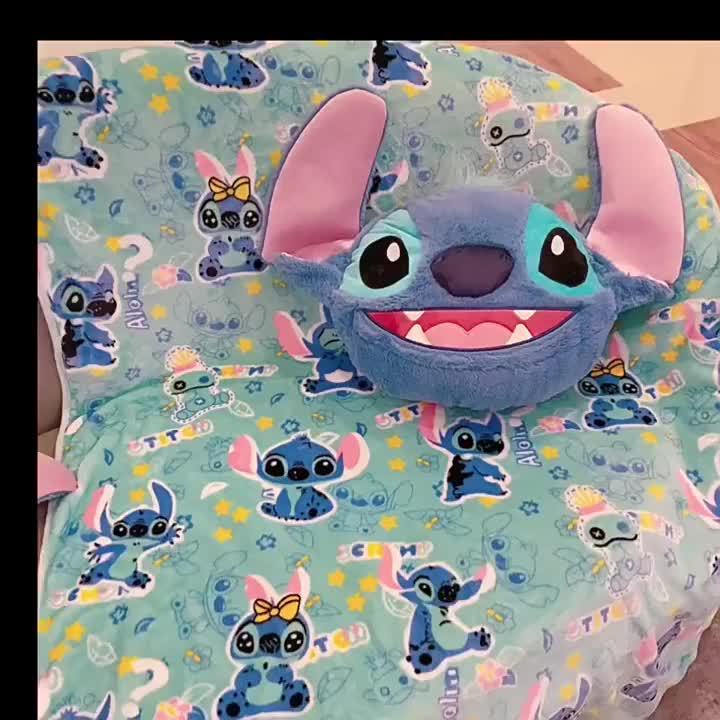 Hot Stitch Plush หมอนการ์ตูนอะนิเมะตุ๊กตา Kawaii ตุ๊กตา Nap ผ้าห่ม ...