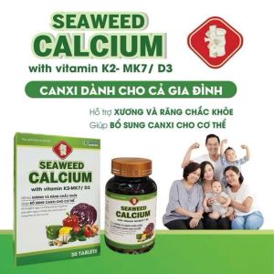 CACI SEAWEED – CANXI TỪ TẢO BIỂN ĐỎ THIÊN NHIÊN XƯƠNG KHỎE