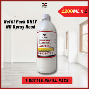 CC Lizard Repellent Spray Cicak Spray 1200ml (White) Lizard Killer Spray Spray for Walls & Corners Lizard Spray Insects Keep Lizards Away