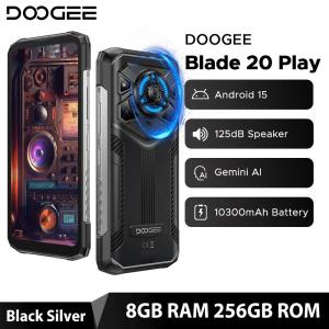 Global Version DOOGEE Blade20 Play 5G Rugged Phone 6.6” HD+ 90Hz 8GB 256GB 10300mAh Battery 50MP Camera Android 15 Mobile phone
