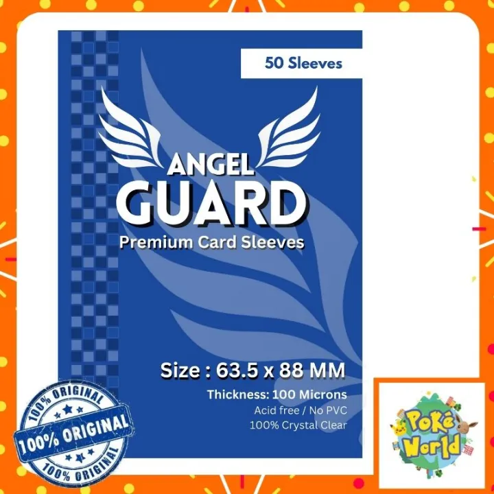 Angel Guard Premium Card Sleeves - 63.5 x 88mm - Standard Card Size ...