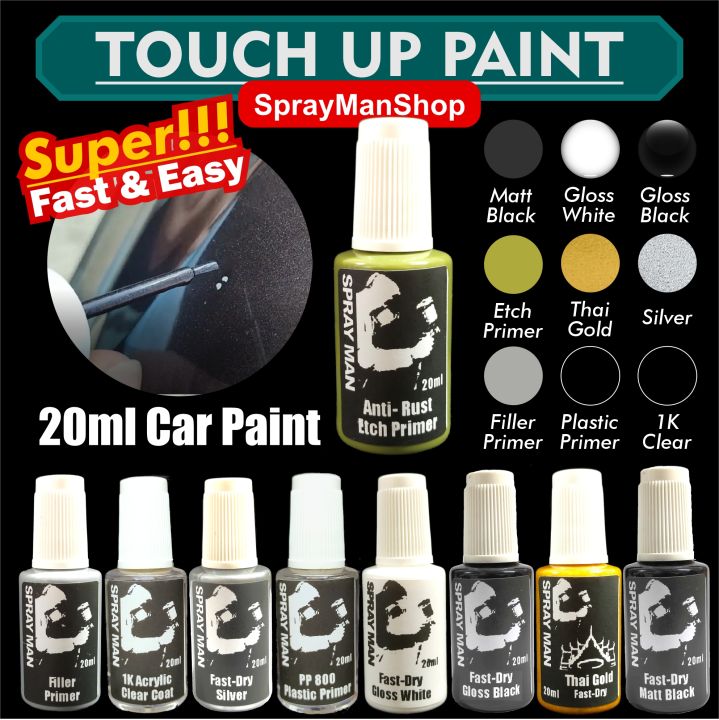Mini Touch Up Paint Fast Dry 20ml Ready To Use With Brush | Lazada